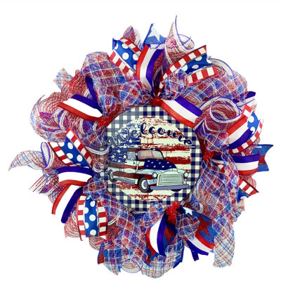 Handcrafted Faux 17'' Wreath