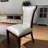 Solid wood round dining table set-109044261