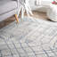 Tapis rayé gris Addison-787234012