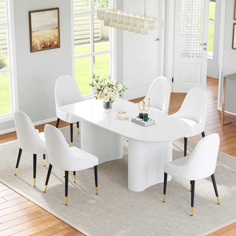 Ifra Dining Table, 29.5"H x 31.5"W x 63"L
