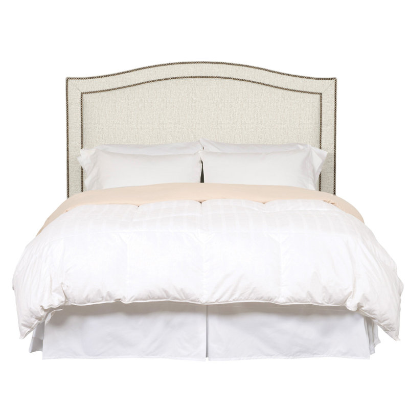 Caroline/Casey Upholstered Headboard, Nomad Snow Crypton® Chenille, Yes
