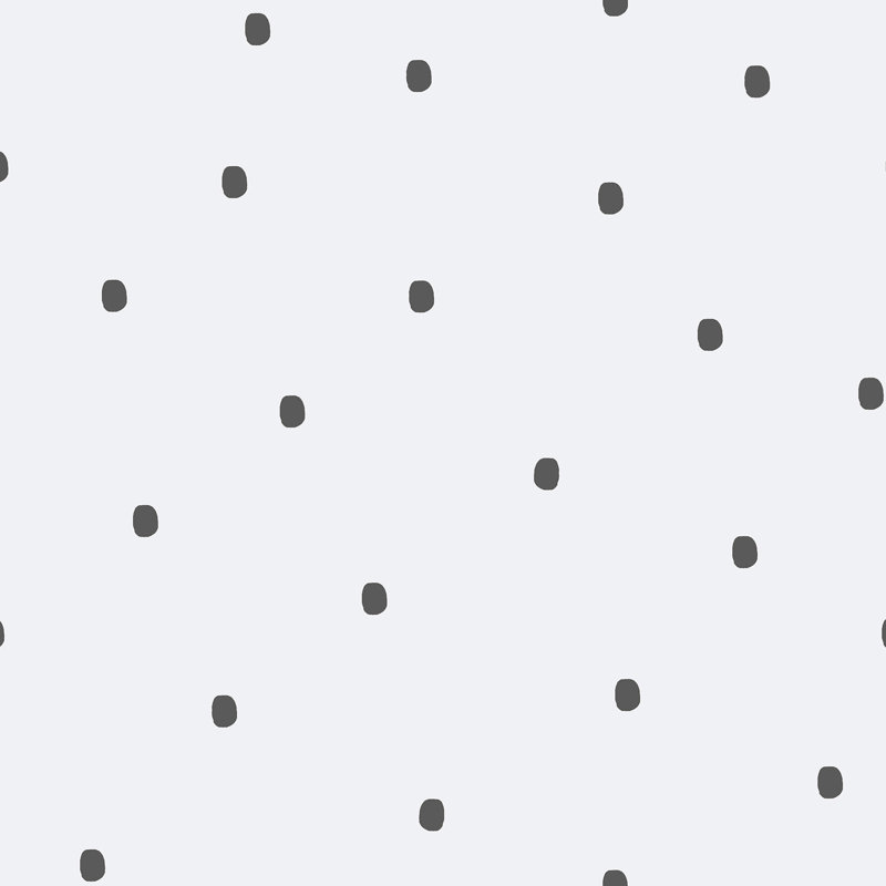 Bambino Collection Polka Dot Wallpaper Roll, Black