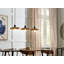 Sibert 3 - Light Dark Wood Kitchen Island Pendant