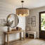6 - Light Iron Chandelier