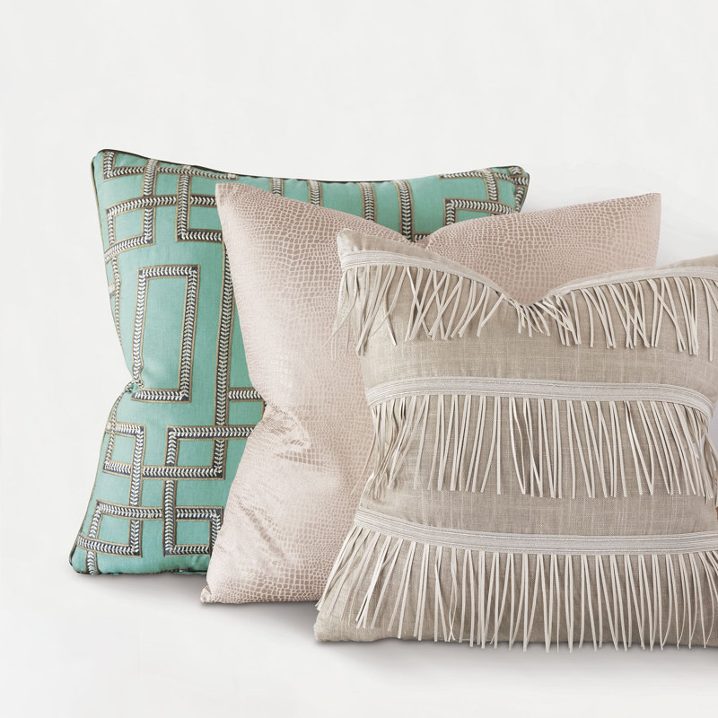 Isolde Square Pillow Cover & Insert