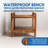 Eleganto 24" W Teak Shower Bench