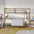 Jeeven Kids Twin Over Twin Bunk Bed-1428380911