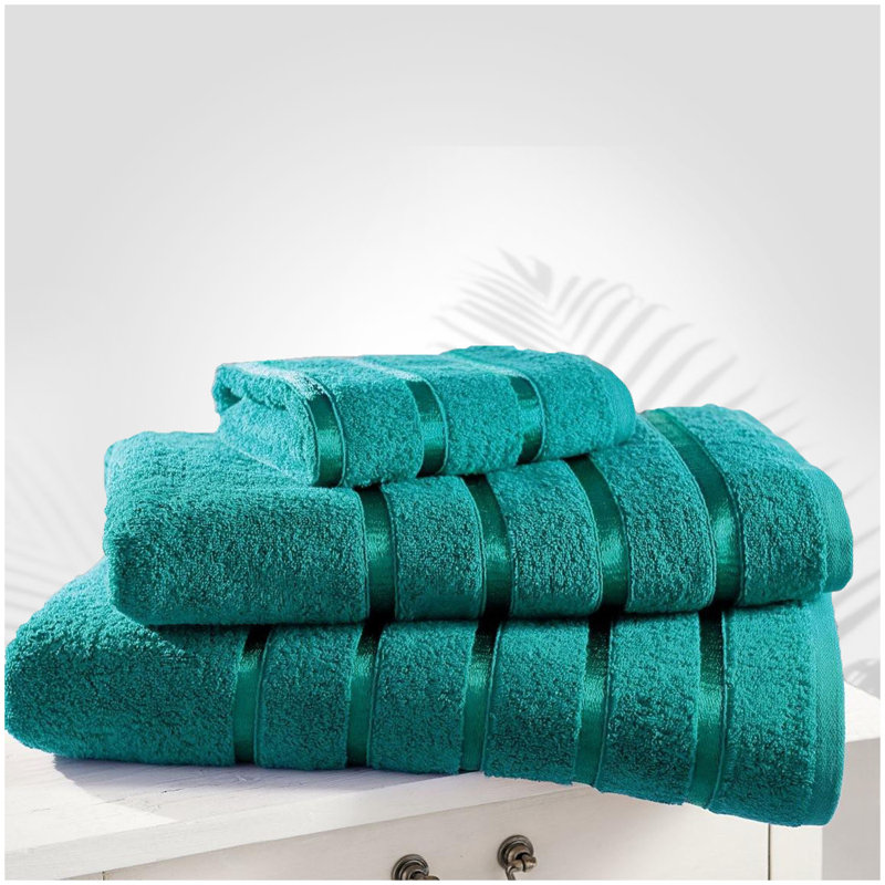 Kensington Luxury Cotton Bathroom Towel Set, Super Soft & Quick Dry – Face, Hand & Bath Towels for Everyday Home Use, Silver
