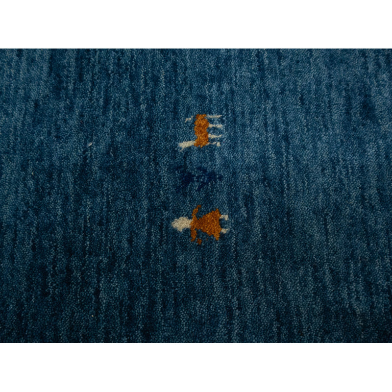 Tapis Gabbeh tissé à la main sans perte, 100% laine, de couleur unie, résistant à la décoloration et aux taches, durable