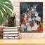  «Pile Of - Donkeys» par Doron David, art mural sur toile, 12 po x 16 po-751838008