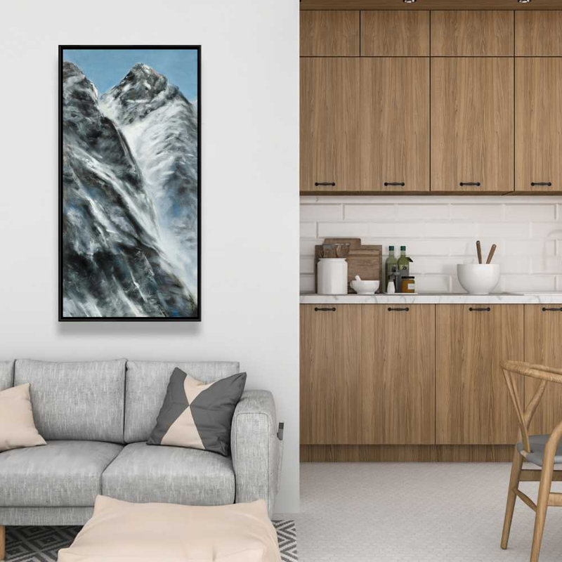 «Mountains of Lhotse», toile murale | Népal Home Decor Art