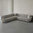 Modern Chenille V-Shaped 5 Seaters Sectional Sofa-112483752