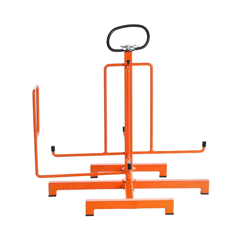 Heavy-Duty Portable Wire Spool Rack with Swivel Eyelet – Industrial Cable Dispenser Stand for Electrical & Retail Use