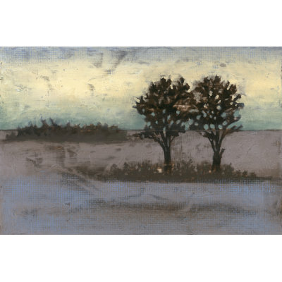 Rustic Meadow II by Jennifer Goldberger - Wrapped Canvas Painting