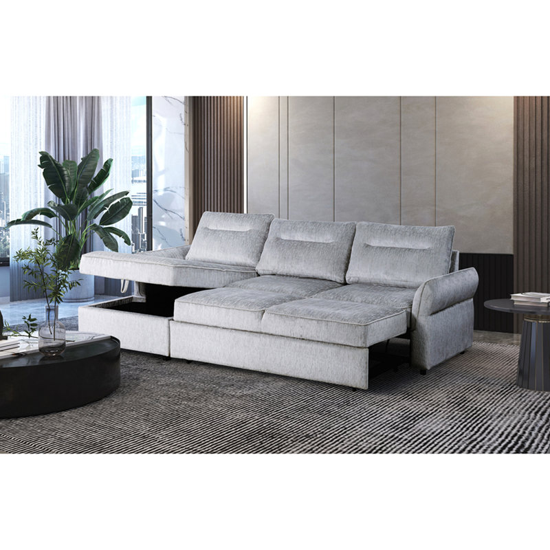 Montana Grey Sofabed With Storage