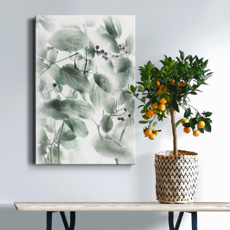 Berry Blush II - impression sur toile tendue, H 12 po x l 8 po x P 1 po