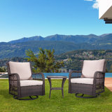 2 - Person Patio Conversation Sets with Cushions