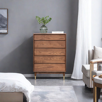 Armoire de rangement simple en bois massif