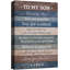 To My Son Inspirational Sign, œuvre d'art, impression sur toile encadrée-131996990-131996984