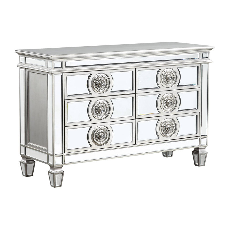 Shotwell Mirrored 6 - Drawer Server