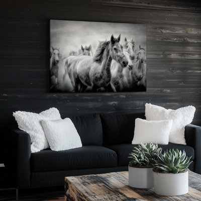Thundering Hooves Canvas Print