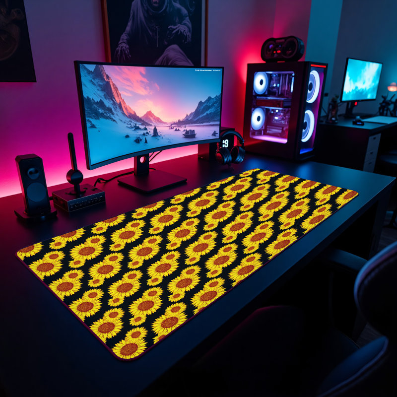 Polyester Desk Pad, 23.6x13.8