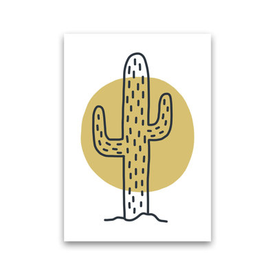 Cactus Moon by Pixy Paper - Print