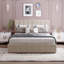 Queen Size Upholstered Platform Bed With A Hydraulic Storage System-619687921-619687922