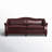 Ashantae 81.5'' Traditional Genuine Leather Sofa with Solid Tapered Wood Legs-89126767