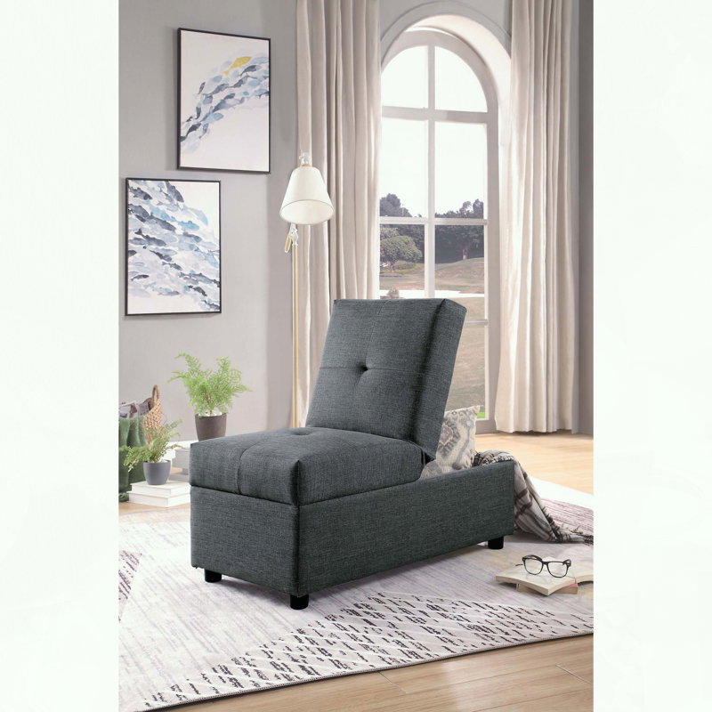 Repose-pieds convertible avec chaise et rangement