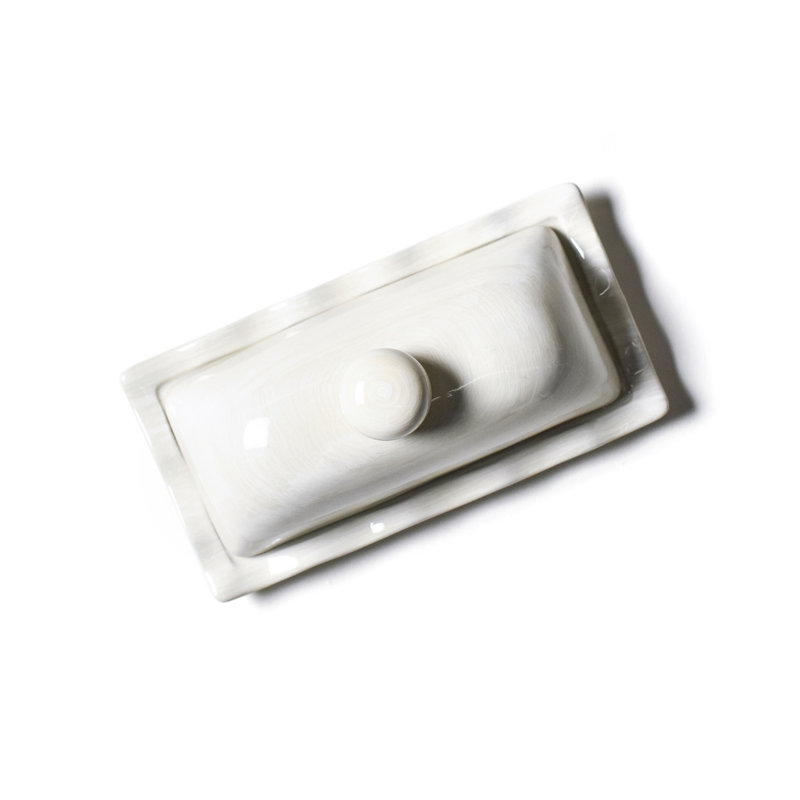 Rectangle Ceramic Butter Dish