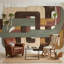Murale rétro Mid Century-1130773081-1130773030