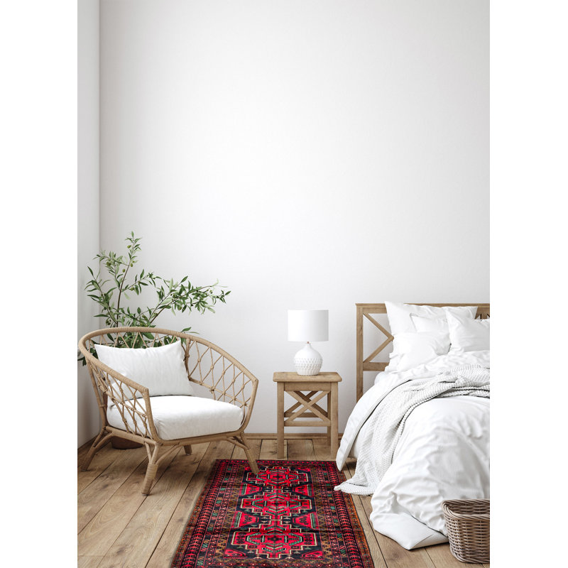 Teimani Red Rug 3'8" x 6'9"
