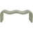 Monifa Chenille Fabric Bench-800314999