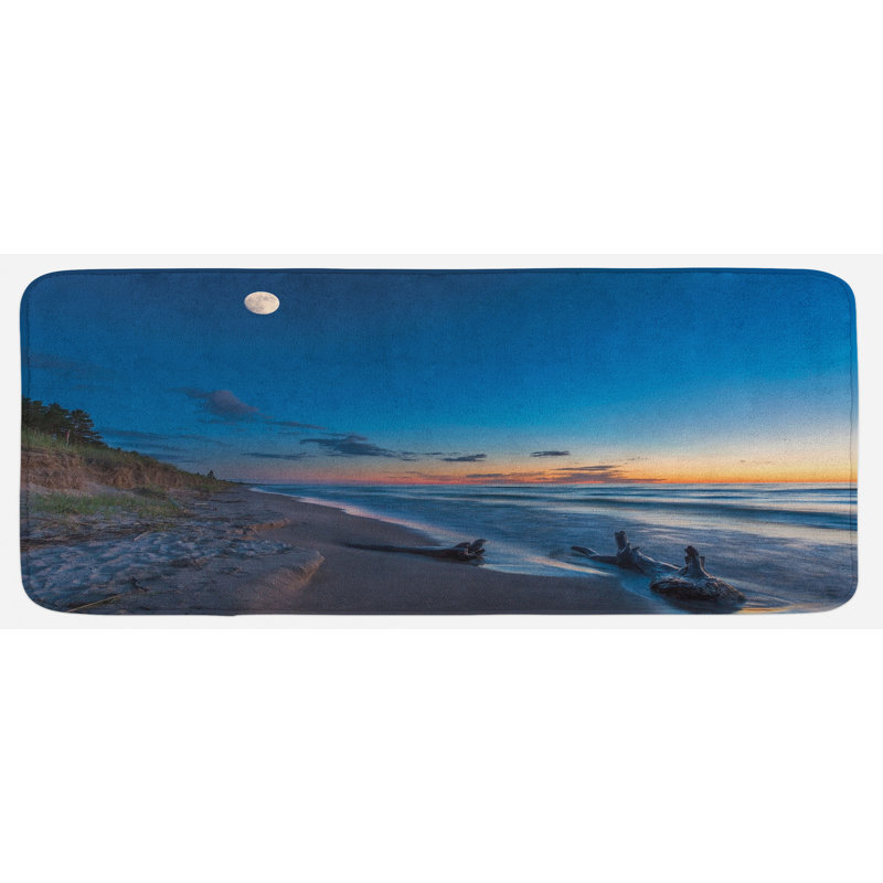 Tapis de cuisine bois flottant