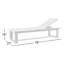 Westminster Teak Outdoor Chaise Lounge