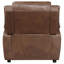 Fauteuil d'appoint rembourré brun foncé Worthington