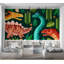 Murale pelez et collez de qualité supérieure - jungle de dinosaures-2141931403