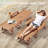 Adjustable Reclining Outdoor Chaise Lounge-1074147508