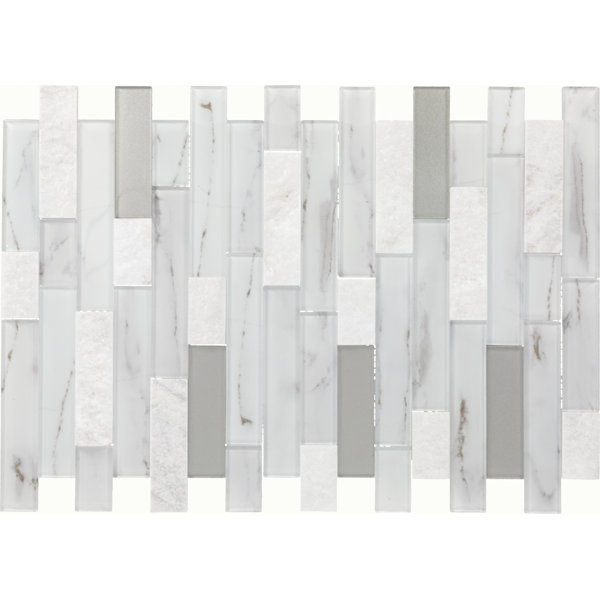 Perfit Mosaix Natural Stone Split Face Random Linear Mosaic(7 PC per Carton)(10.36 SQFT per Carton)