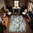 Premium Machine Washable Harjo AMF1549 Floral Rug-1660173139