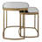 Eddica Glass Top Nesting Tables