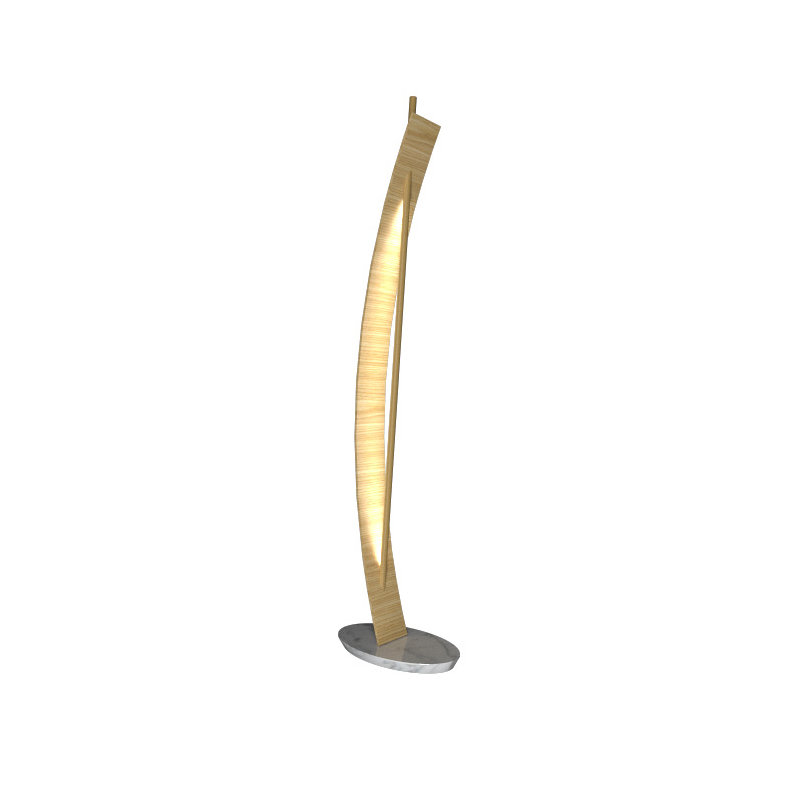 Jangada 79.92'' LED Novelty Floor Lamp, Sand
