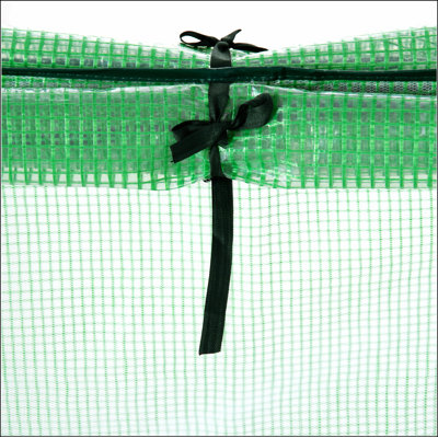 Outsunny 71" x 36" x 28" Mini Greenhouse Portable Hot House for Plants with Large Zipper Windows for Outdoor, Indoor, Garden