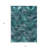 3' X 5' Teal Blue Aqua And Gray Abstract Washable Indoor Outdoor Area Rug