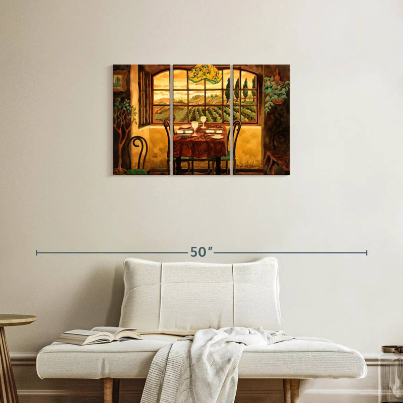 Yarlin Romantic Dinner, 20" H x 33" W