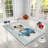 Luxurious Area Rug (2.6 x 4.6 Feet), 100% Polyester, 740 g/m² | Soft Velvet Fabric, Non-Slip Felt Dot Underside, Laminated Sponge for Comfort | Antibacterial, Machine Washable at 30°C | Elegant Home Décor-1314138413