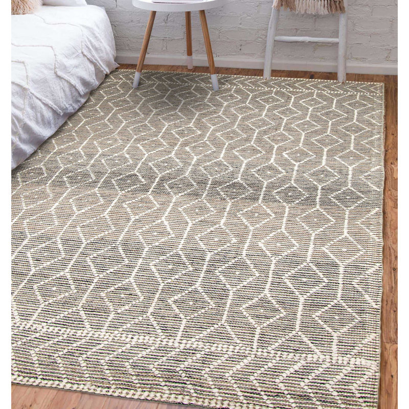 Tapis gris Sienna 5 pi 2 po x 8 pi