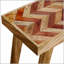 Banc en bois de manguier, conception simple et naturelle, confortable et durable, banc multifonctionnel
