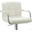 Contemporary Adjustable Swivel Arm Bar Stool With Cushion-1750651319